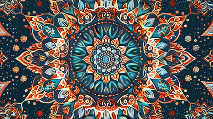 Mandala-Inspired Pattern