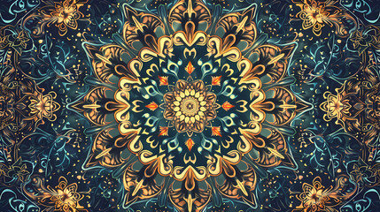 Mandala-Inspired Pattern