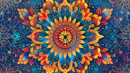 Mandala-Inspired Pattern