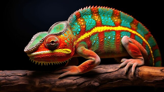 repitle on the tree UHD wallpaper