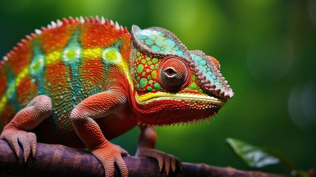 repitle on the tree UHD wallpaper