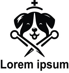 vector pet logo design 