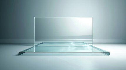 Framework with glass. Modern illustration. Eps 10