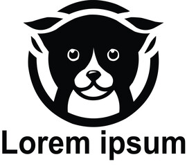 vector pet logo design 