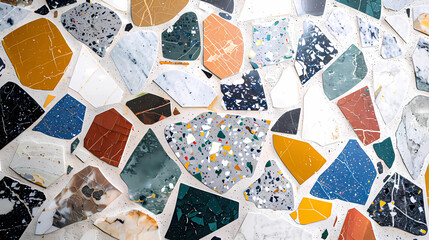 Terrazzo Tapestry: Marble & Quartz Mosaic