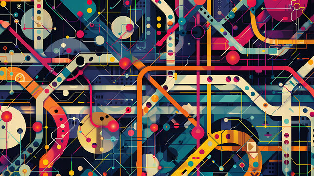 Transit Tracks: Navigating the Urban Tapestry