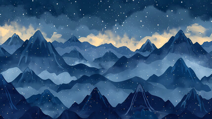 Exploring the Mountain Silhouettes