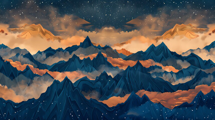 Exploring the Mountain Silhouettes