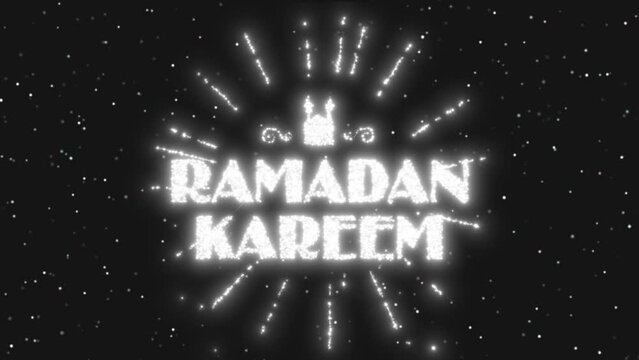 Radiant Ramadan Kareem Animation In the middle of Starry Night Enjoy this captivating animation to really embrace the spirit of Ramadan. Enjoy a wonderful metamorphosis as Happy Ramadan