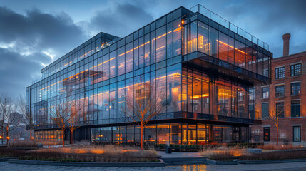 Obraz premium Architectural Contrast