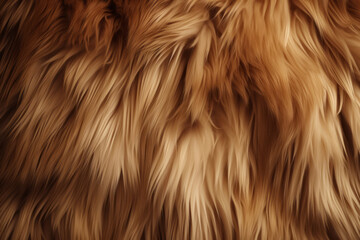 Fototapeta premium Processed collage of fluffy animal fur surface texture. Background for banner, backdrop or texture
