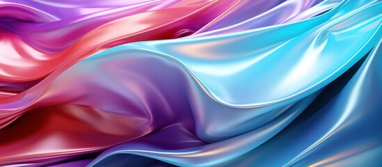 Abstract background of color satin.
