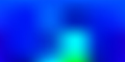 Dark Multicolor vector gradient blur drawing.