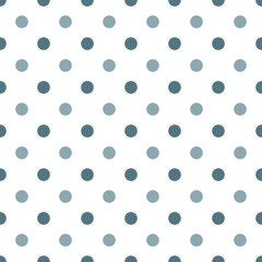 Simple, seamless polka dot background