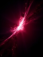 Maroon light flare png isolated black background