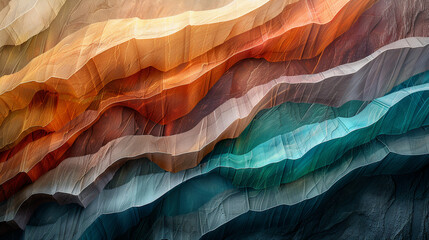 Colorful texture
A multicolored abstract background with wavy lines
Rich color palette
