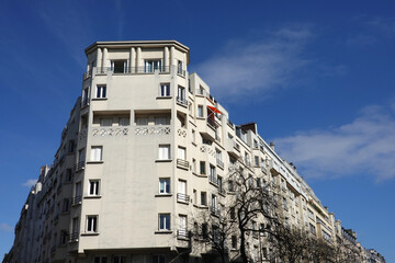 Immeuble collectif art d&eacute;co &agrave; Paris