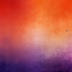 Orange purple red, a rough abstract retro vibe background template or spray texture color gradient