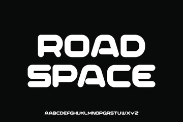 Display alphabet font vector design suitable for headline, logotype, poster, banner and many more