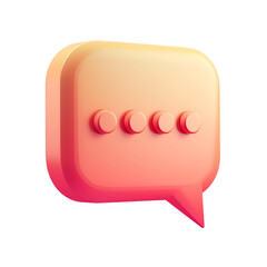 Festive Notification 3D Icon Design
