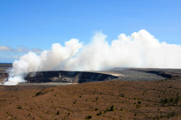 Fototapeta na wymiar Kilauea Volcano Big Island Hawaii