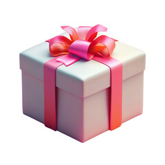 Soft Present Box Icon with Bold Design