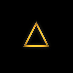 Yellow warning triangle sign for danger, electricity, and high voltage caution on roads
