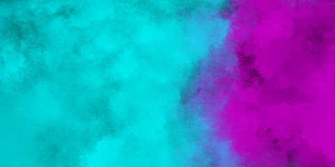 Abstract background with light blue and pink watercolor texture .smoke vape rain cloud and mist or smog fog exploding canvas background .hand painted vector illustration with watercolor design