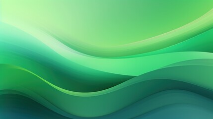 Gradient green abstract background UHD wallpaper