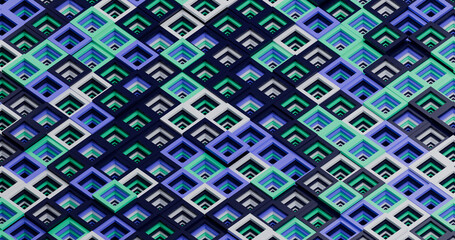 geometric shapes abstract background