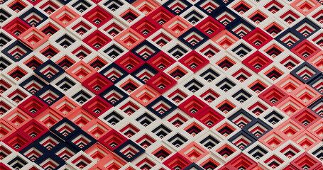 geometric shapes abstract background