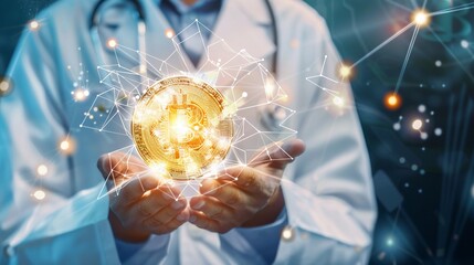 Investment strategies in crypto funds for advancing quantum computing in medicine.