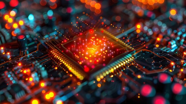 Pioneering quantum computing applications in blockchain for enhanced security in fintech.