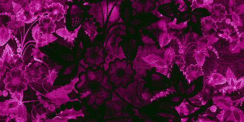 Kwieciste tło © Hanna