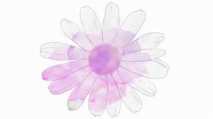 Abstract minimalistic scandinavian botanical art with warm color tones. A delicate composition of floral and foliage elements intertwined with abstract warm colored shapes and subtle brushstrokes