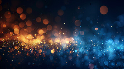 glow particle abstract bokeh background