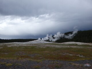 Hot Spring Geyser