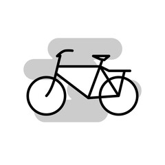 Fototapeta na wymiar Bicycle icon PNG