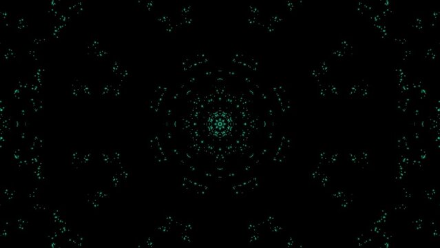 Abstract Overlapping Kaleidoscope.