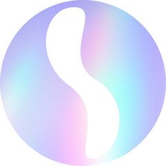 Hologram fonts to use as various illustrations.