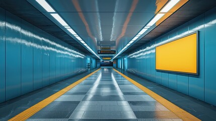 Fototapeta premium Subway corridor 