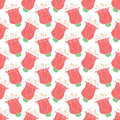 Spring floral pattern. Seamless pattern with flowers