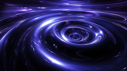 abstract business background with metallic swirl in deep purple