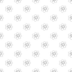 Spring floral pattern. Seamless pattern with flowers