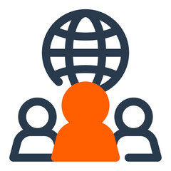 Governance and Compliance Review in The Boardroom Vector Icon Illustration