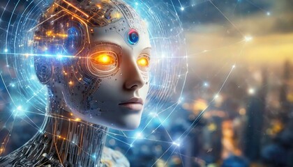 Inteligencia artificial - obrazy, fototapety, plakaty
