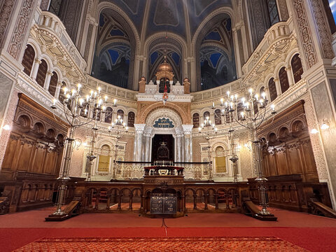 Pilsen's Great Synagogue is the second largest  in Europe