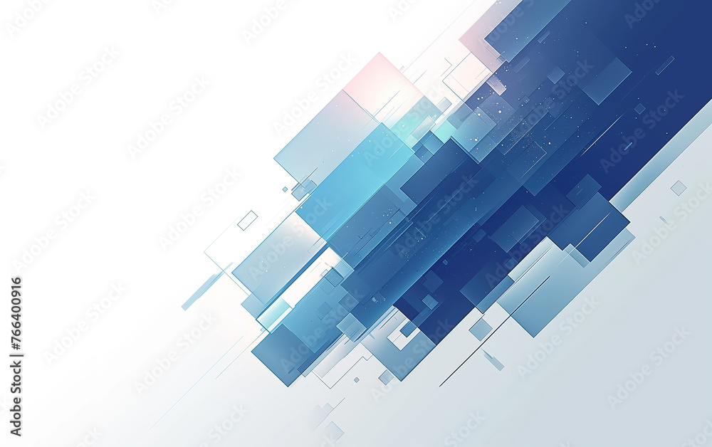 Wall mural rectangular abstract background,created with generative ai tecnology.