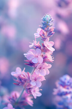 close up of a lilac flower, flower photography