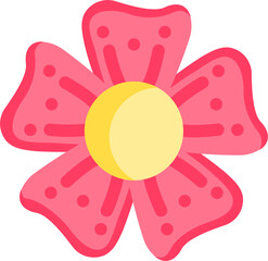 Flower doodle icon